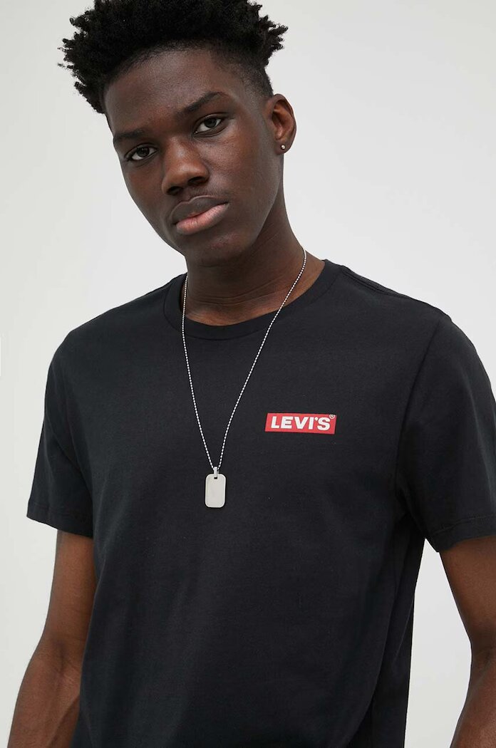 Levi's Памучна тениска (2 броя) с принт