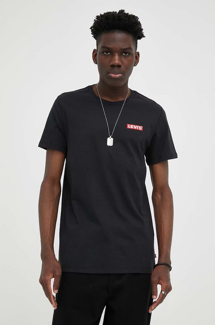 Levi's Памучна тениска (2 броя) с принт