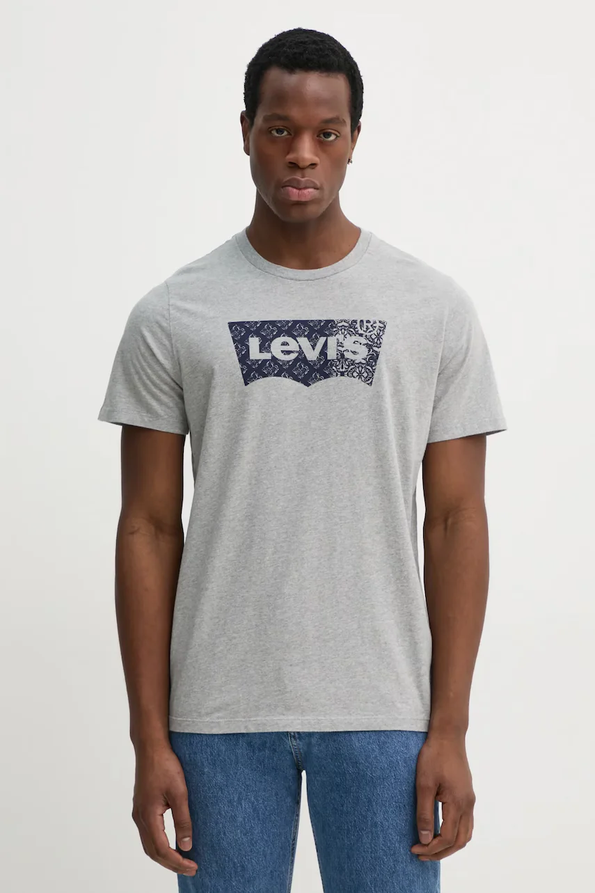 Levi's Памучна тениска GRAPHIC CREWNECK TEE