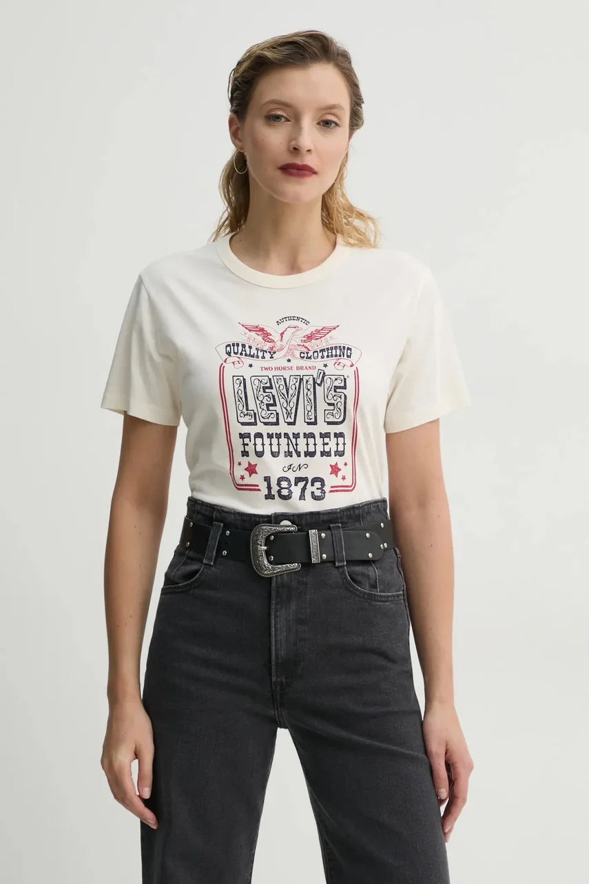 Levi's Памучна тениска GRAPHIC ICONIC TEE