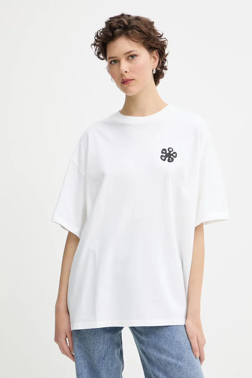 Levi's Памучна тениска GRAPHIC SHORT STACK TEE