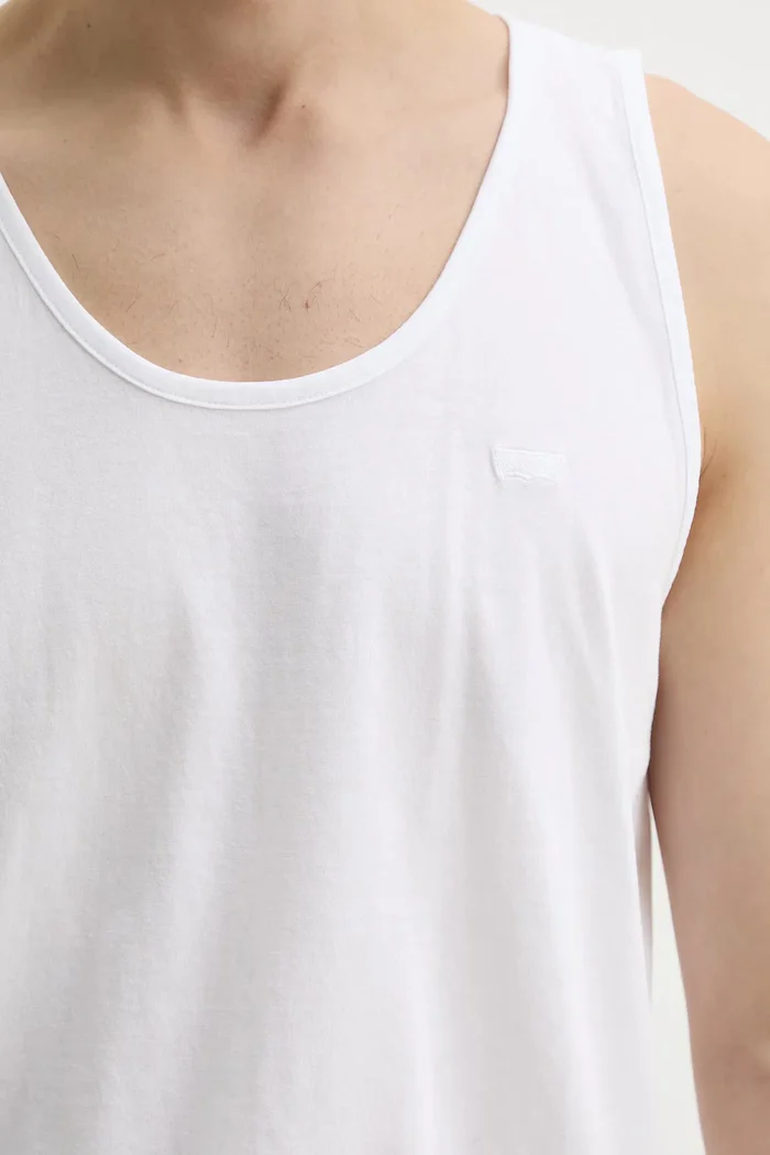 Levi's Памучна тениска HOUSEMARK TANK в бяло A7256