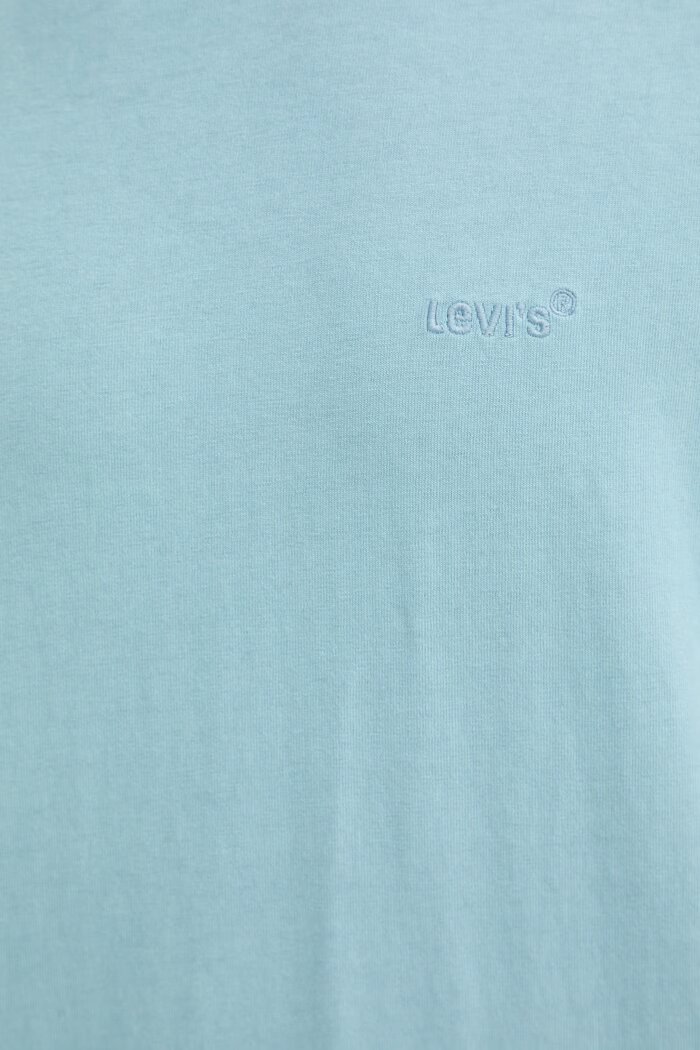 Levi's Памучна тениска RED TAB VINTAGE в синьо с изчистен дизайн A0637-0180