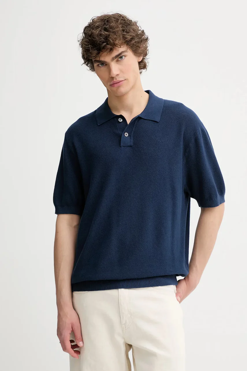 Levi's Памучна тениска с яка
