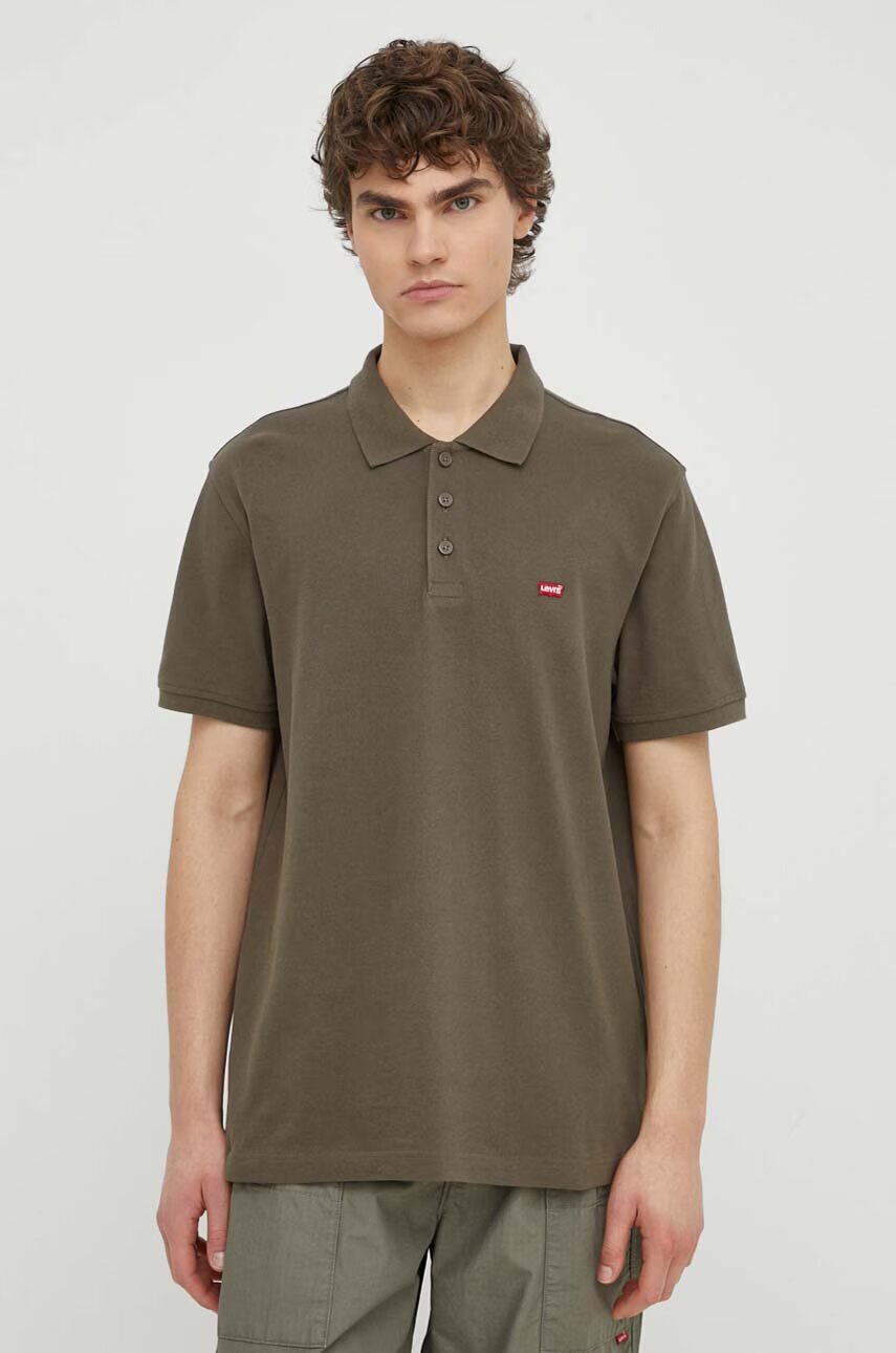 Levi's Памучна тениска с яка