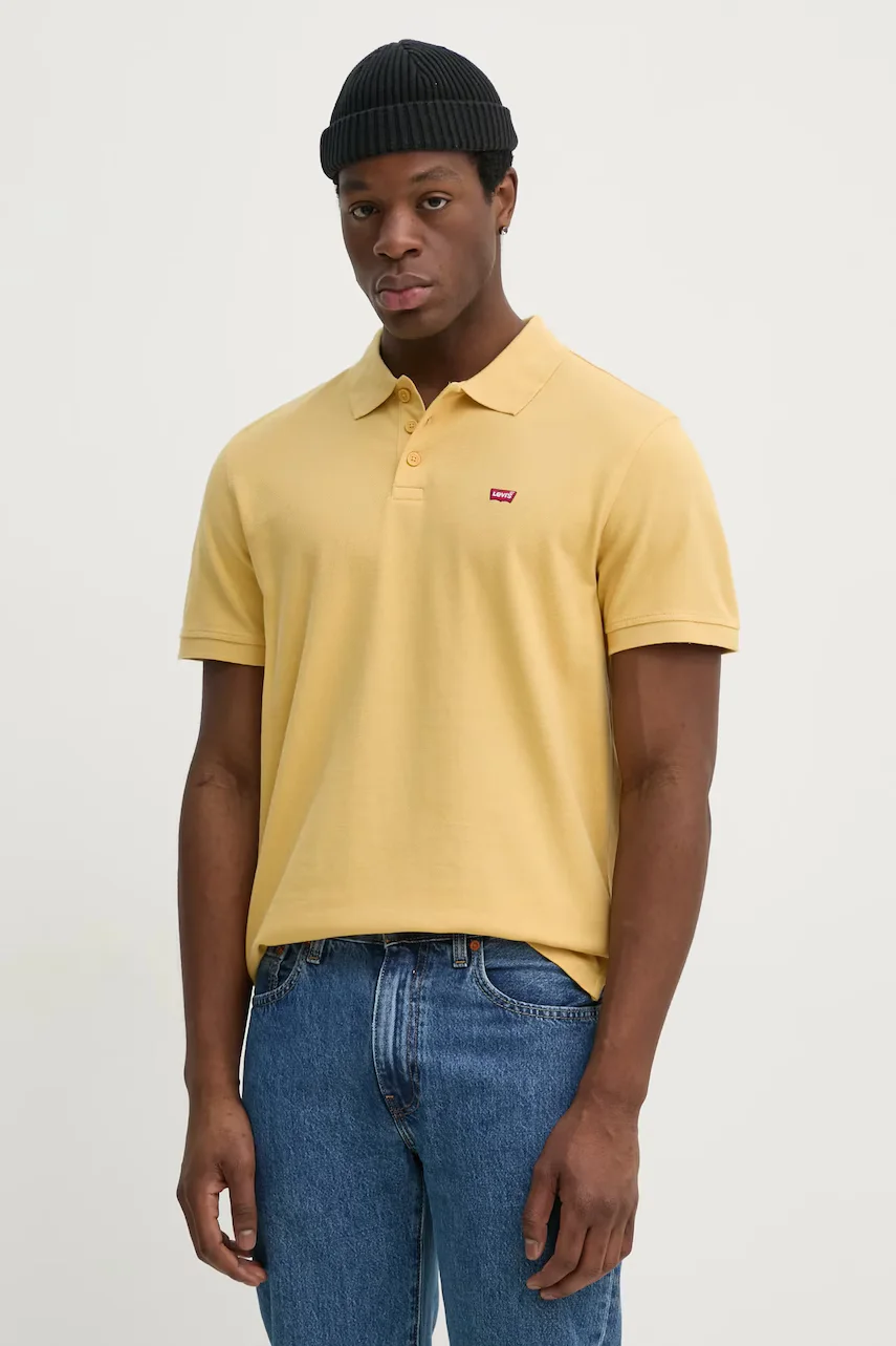 Levi's Памучна тениска с яка