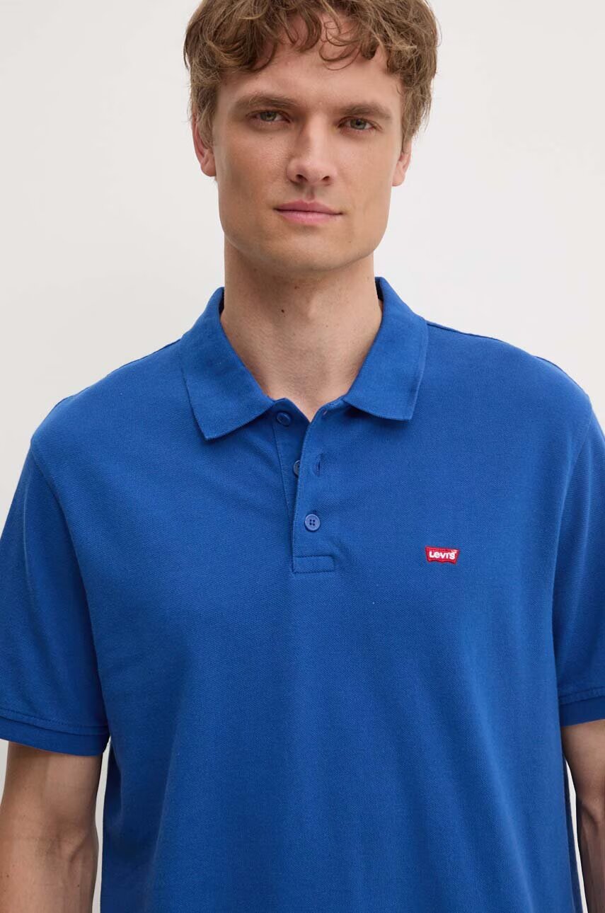 Levi's Памучна тениска с яка