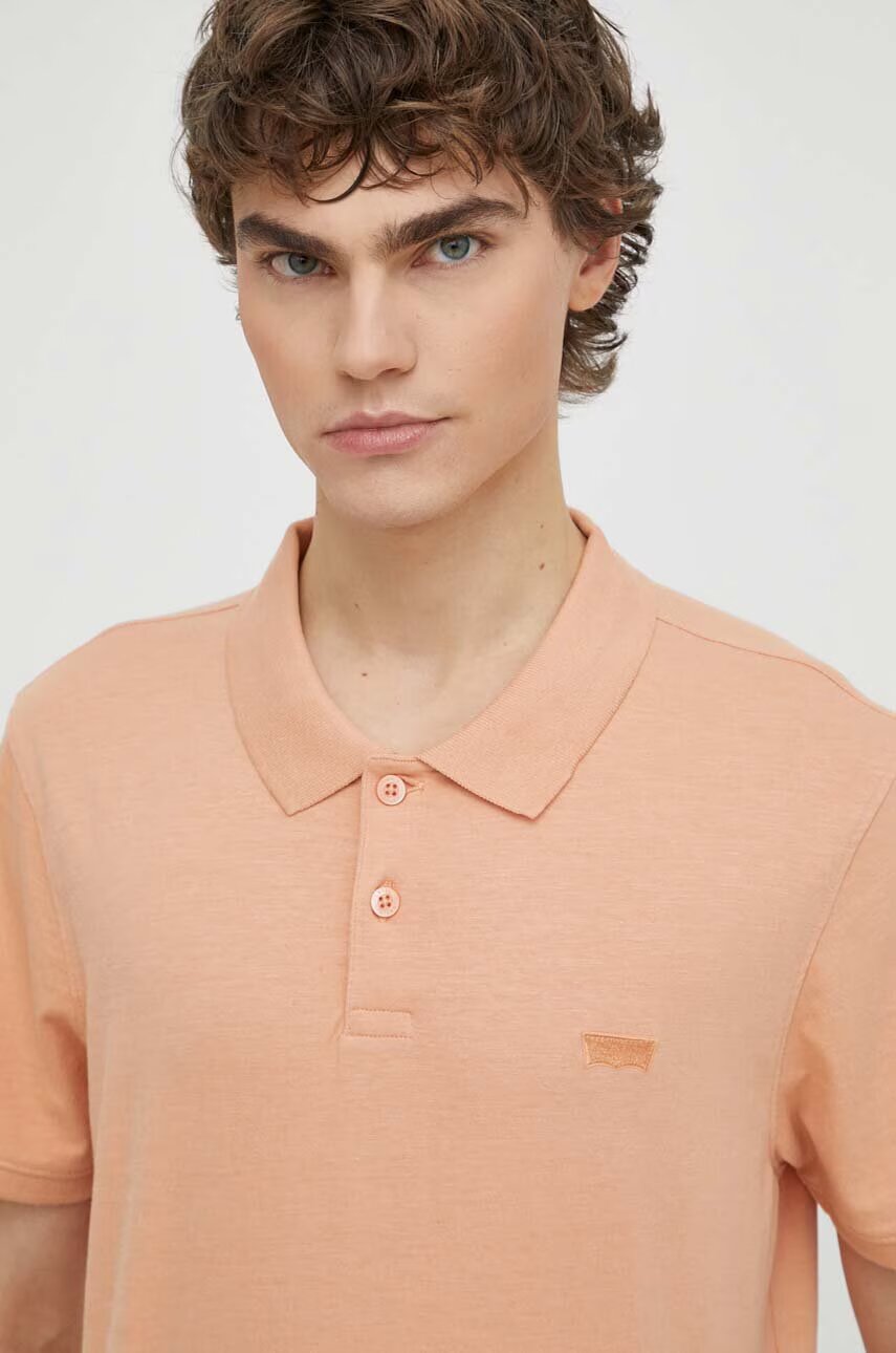 Levi's Памучна тениска с яка