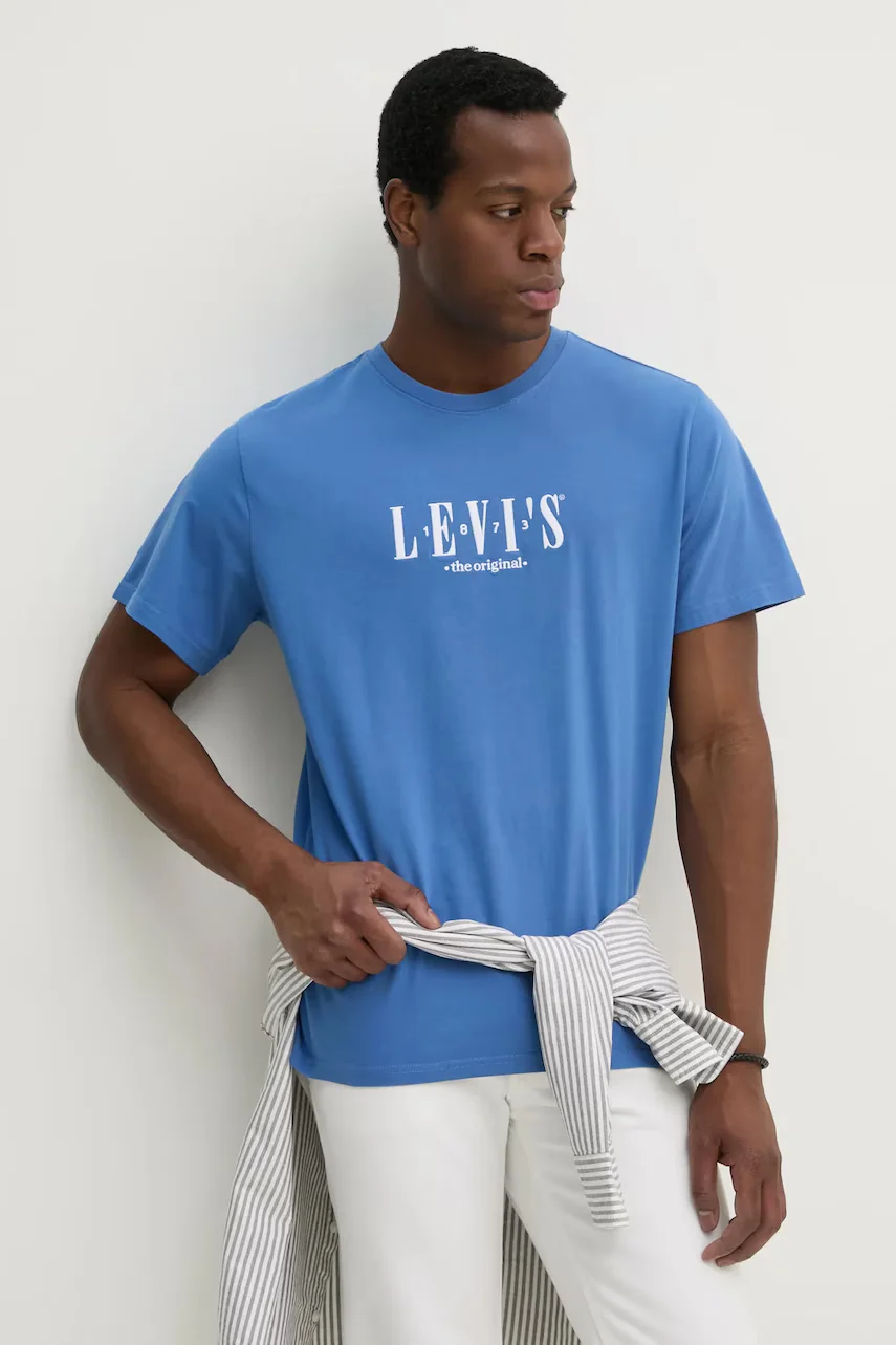 Levi's Памучна тениска SS RELAXED FIT TEE