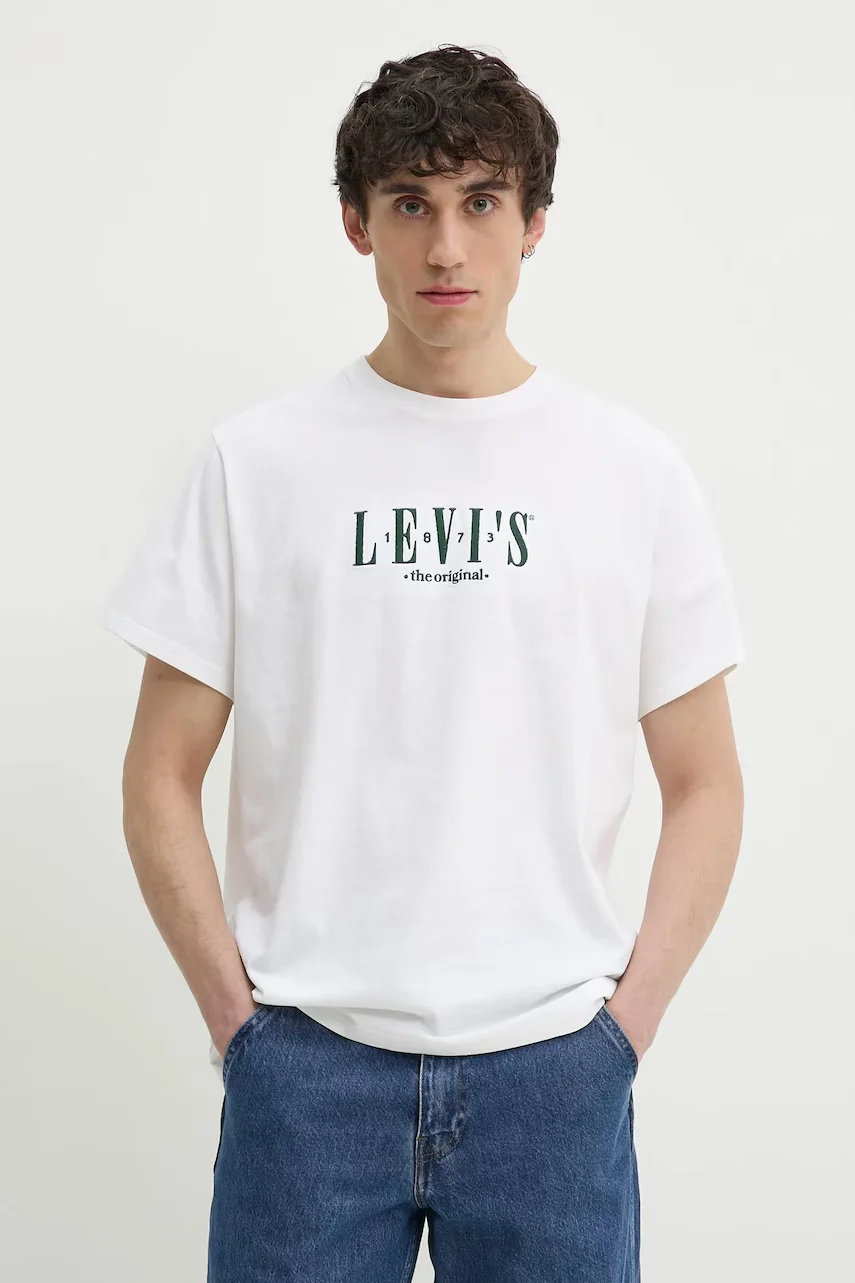 Levi's Памучна тениска SS RELAXED FIT TEE