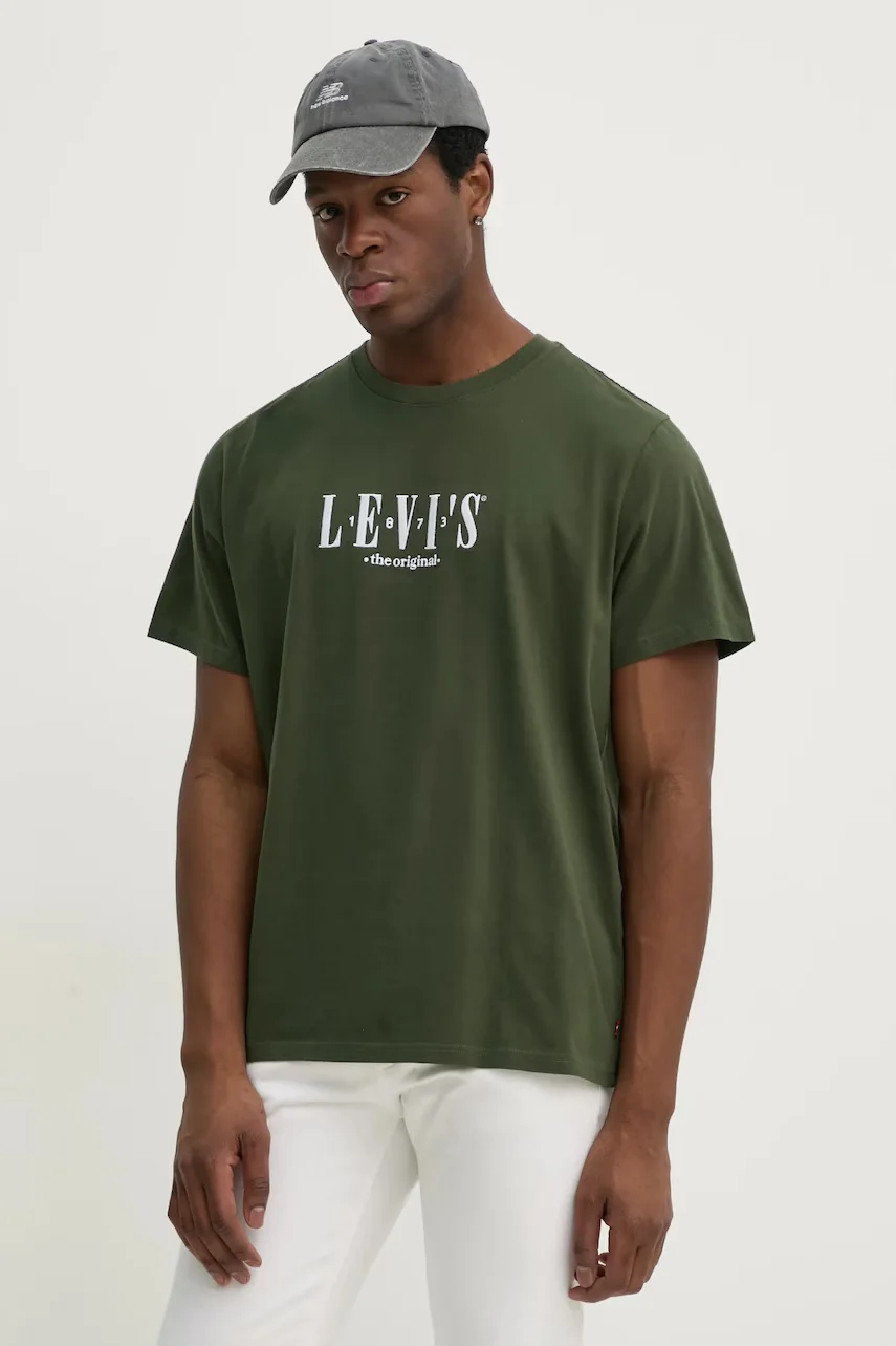 Levi's Памучна тениска SS RELAXED FIT TEE