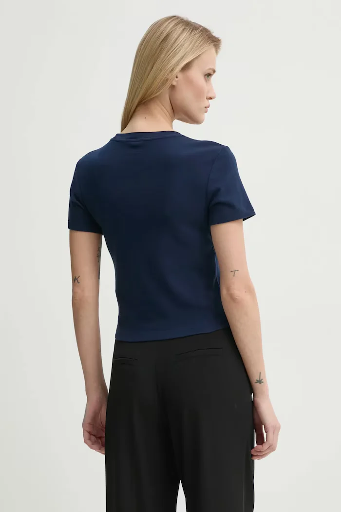 Levi's Памучна тениска в тъмносиньо A8798