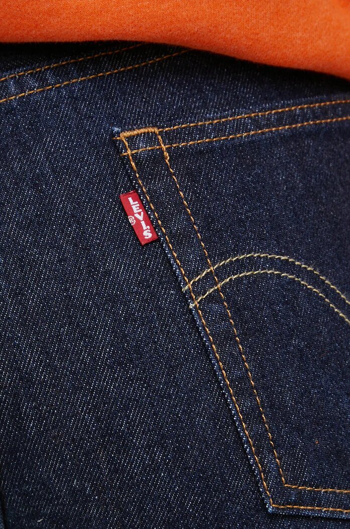 Levi's Памучни дънки 501® JEANS FOR WOMEN дамски със стандартна талия 12501.0384