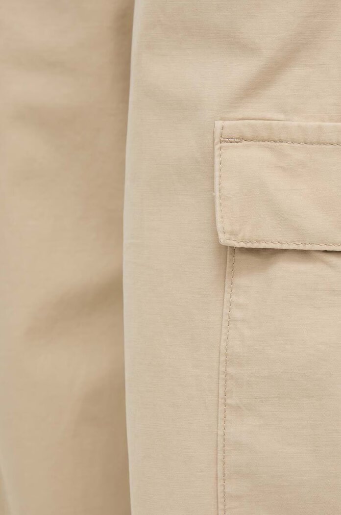 Levi's Панталон BAGGY CARGO в бежово с широка каройка с висока талия