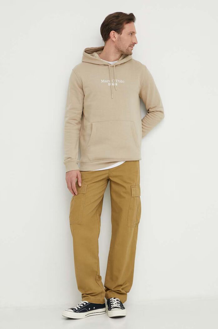 Levi's панталон карго мъжки от памук XX CARGO STRAIGHT бежов A7364