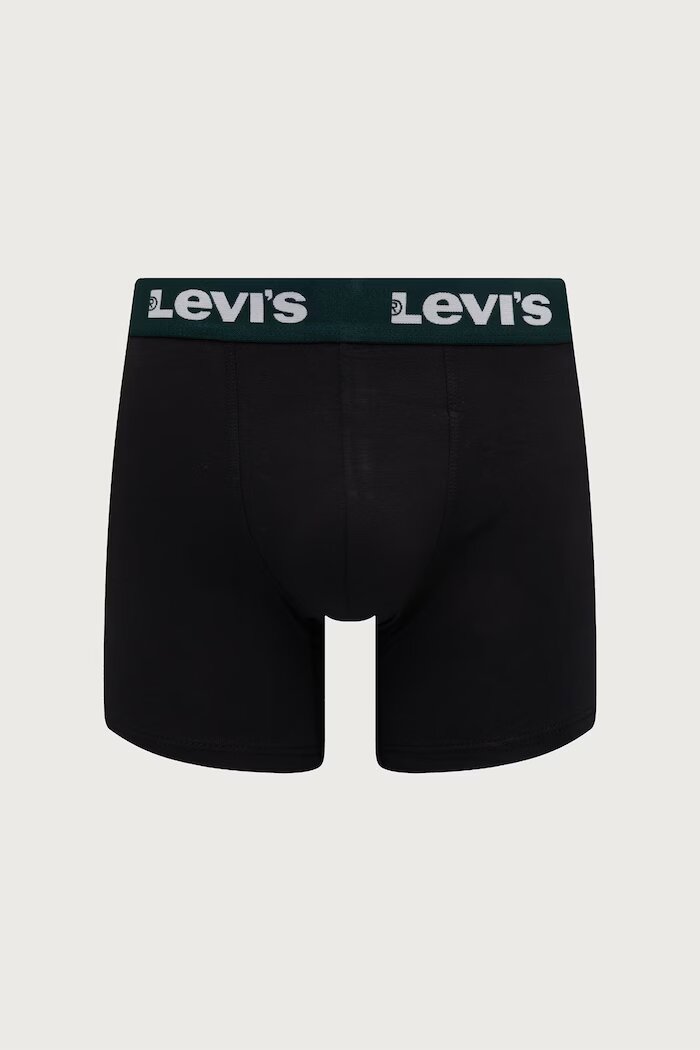 Levi's прилепнали боксерки мъжки от памук с еластан 2 броя черни 37149-1404