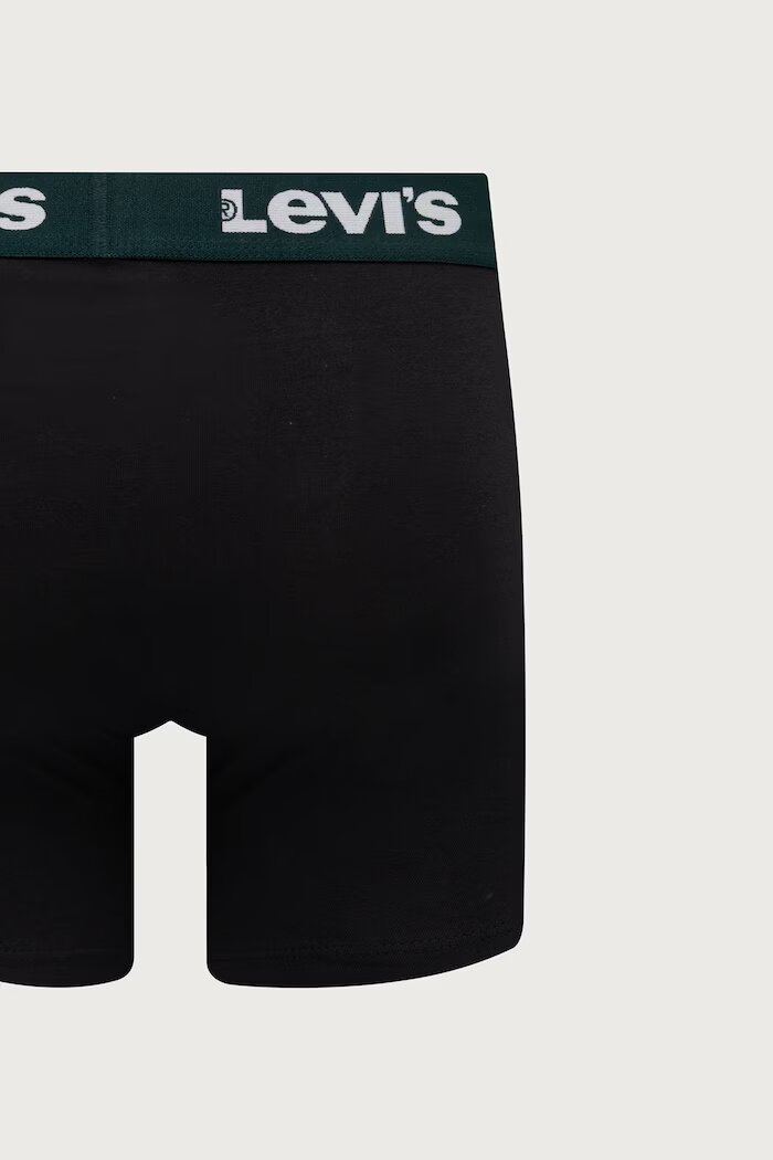 Levi's прилепнали боксерки мъжки от памук с еластан 2 броя черни 37149-1404