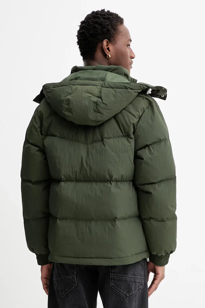 Levi's пухено яке мъжко зелено A8557