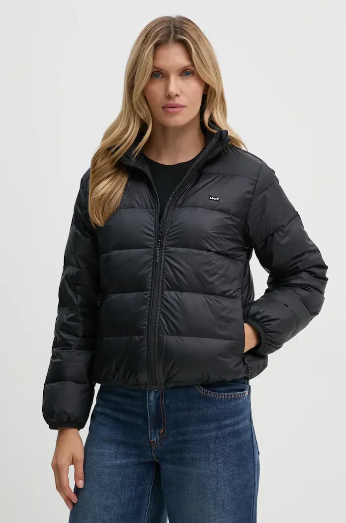 Levi's Пухено яке WILLA DOWN PACKABLE в черно преходен модел A8320