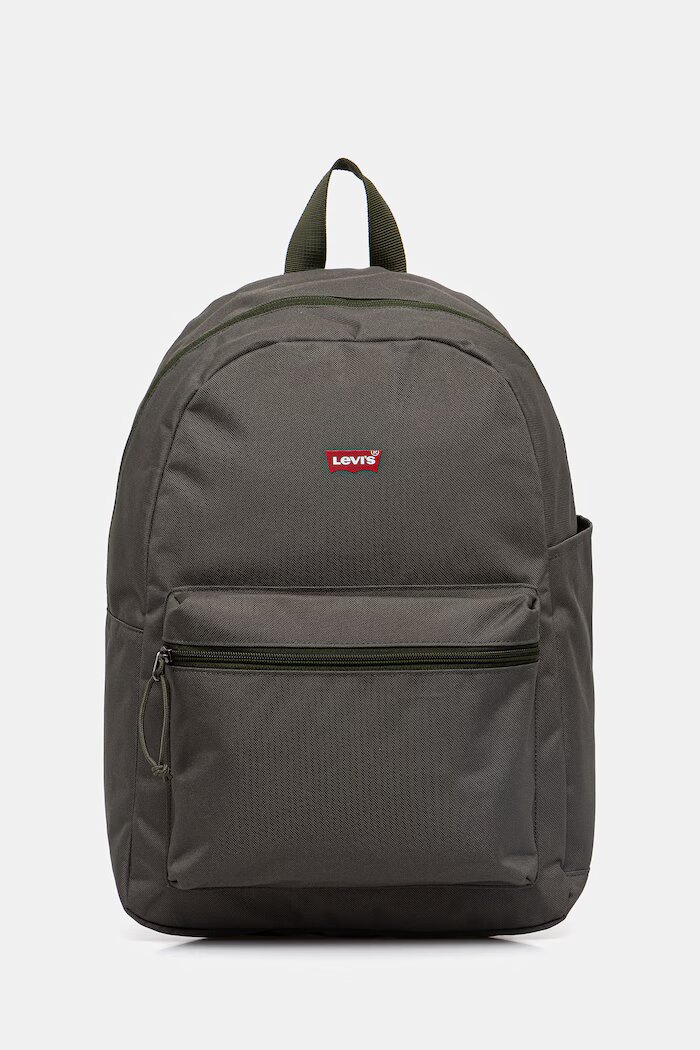 Levi's Раница BASIC в зелено голям размер с изчистен дизайн 004C7-0003