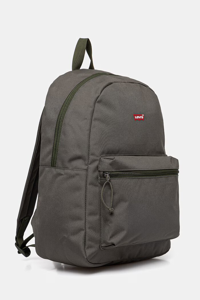 Levi's Раница BASIC в зелено голям размер с изчистен дизайн 004C7-0003