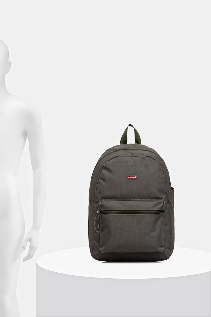 Levi's Раница BASIC в зелено голям размер с изчистен дизайн 004C7-0003
