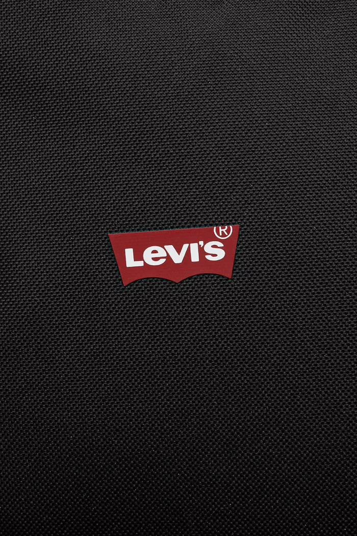 Levi's Раница в черно голям размер с изчистен дизайн 004C7