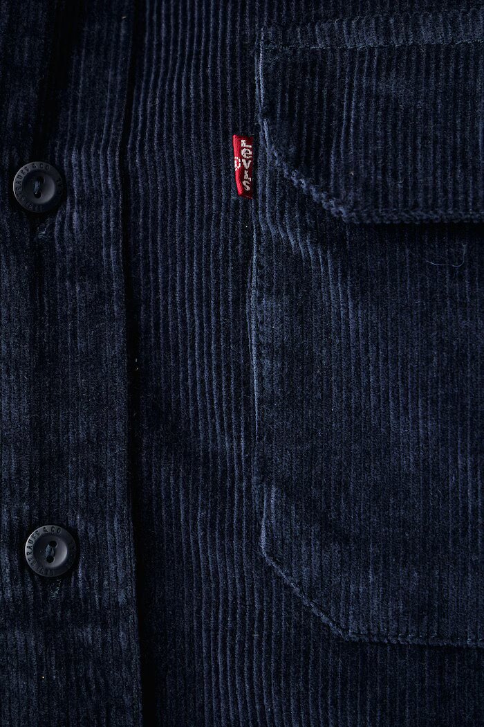 Levi's риза от джинс CLASSIC WORKER тъмносиня 19587