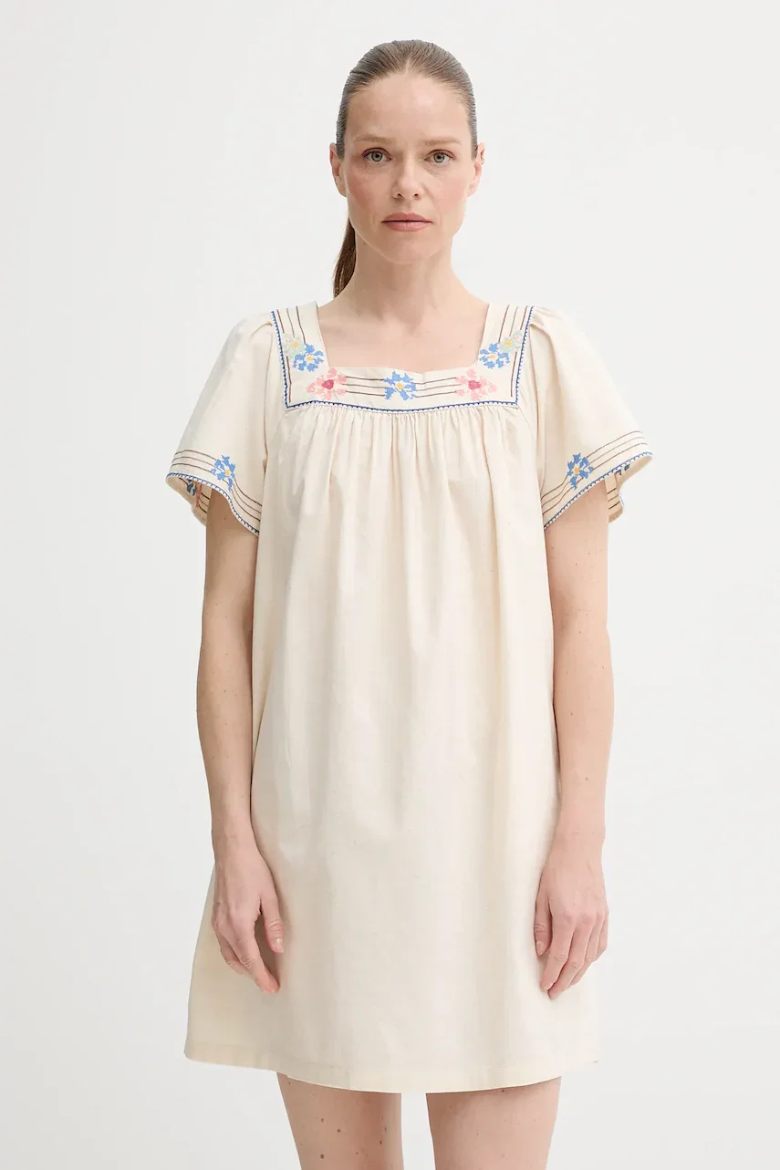 Levi's Рокля с лен AMBRE BABYDOLL DRESS