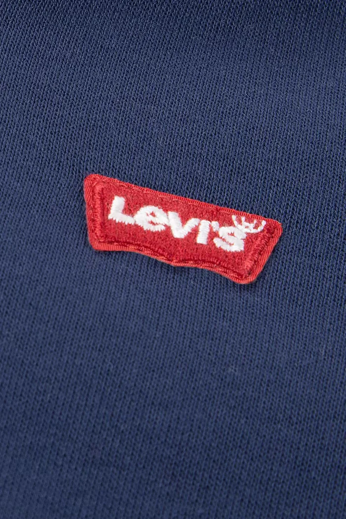 Levi's спортен комплект анцуг за деца с памук FULL ZIP HOODIE SET тъмносин 6ER557