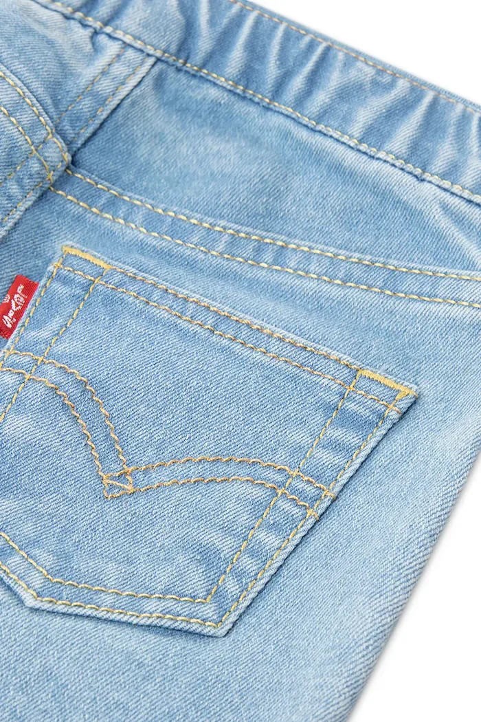 Levi's спортен комплект анцуг за деца с памук FULL ZIP HOODIE SET тъмносин 6ER557