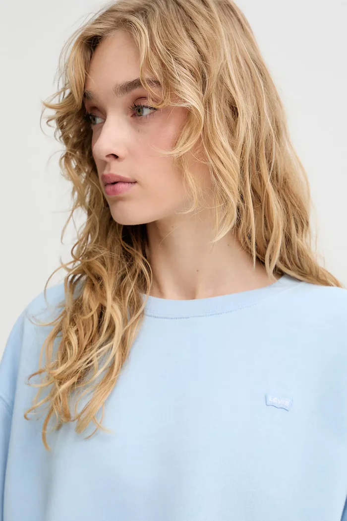 Levi's Суичър в синьо с изчистен дизайн 002AJ
