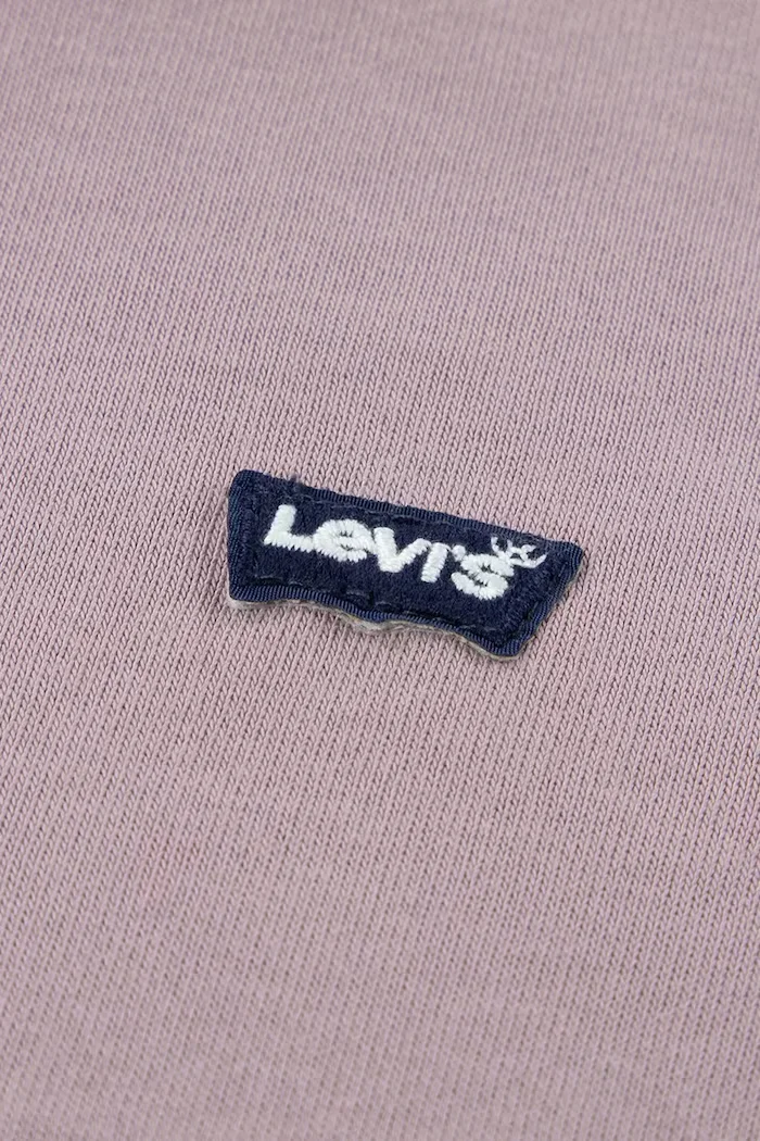 Levi's суичър за деца MINI LOGO CREWNECK SWEATSH виолетов 8EE331