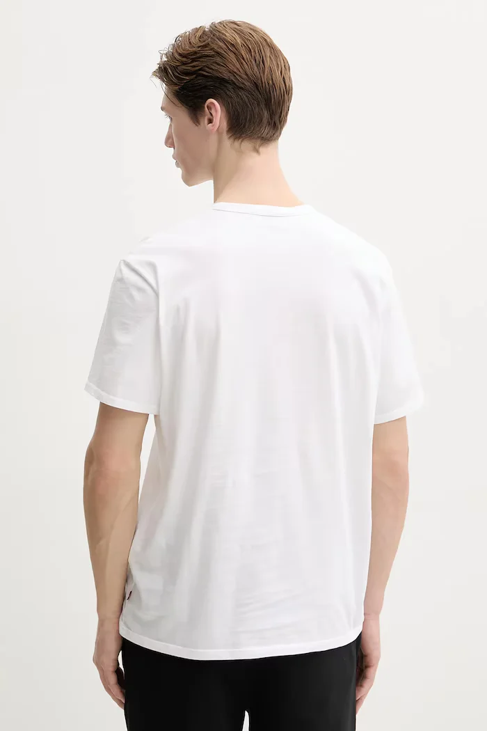 Levi's тениска мъжка от памук бяла A3756