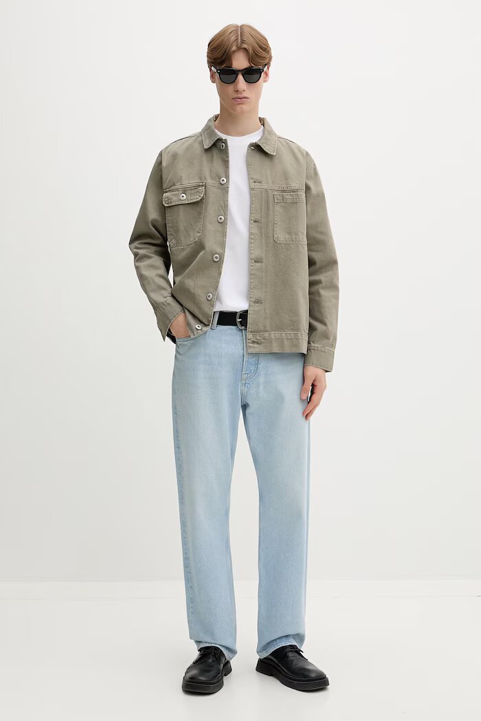 Levi's тениска мъжка от памук RED TAB VINTAGE бежова A0637-0000