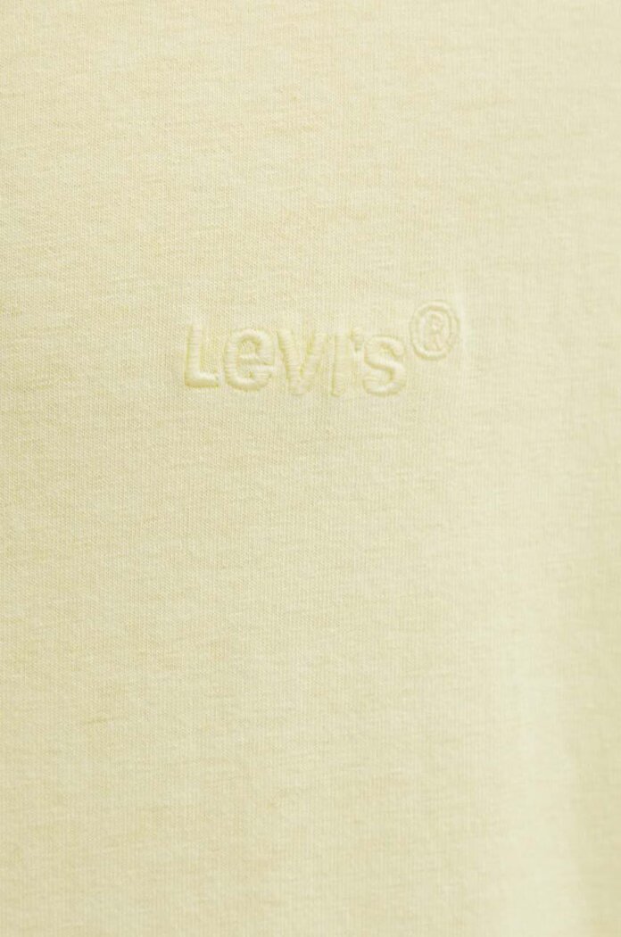 Levi's тениска мъжка от памук RED TAB VINTAGE жълта A0637
