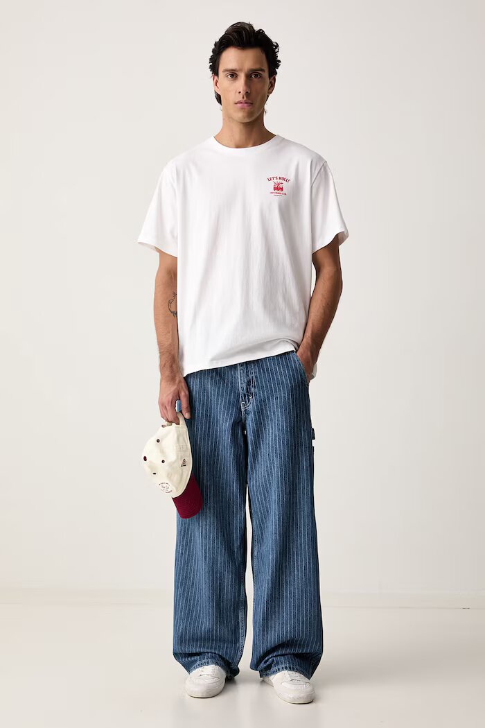 Levi's тениска мъжка от памук RELAXED FIT TEE бяла 16143-2625