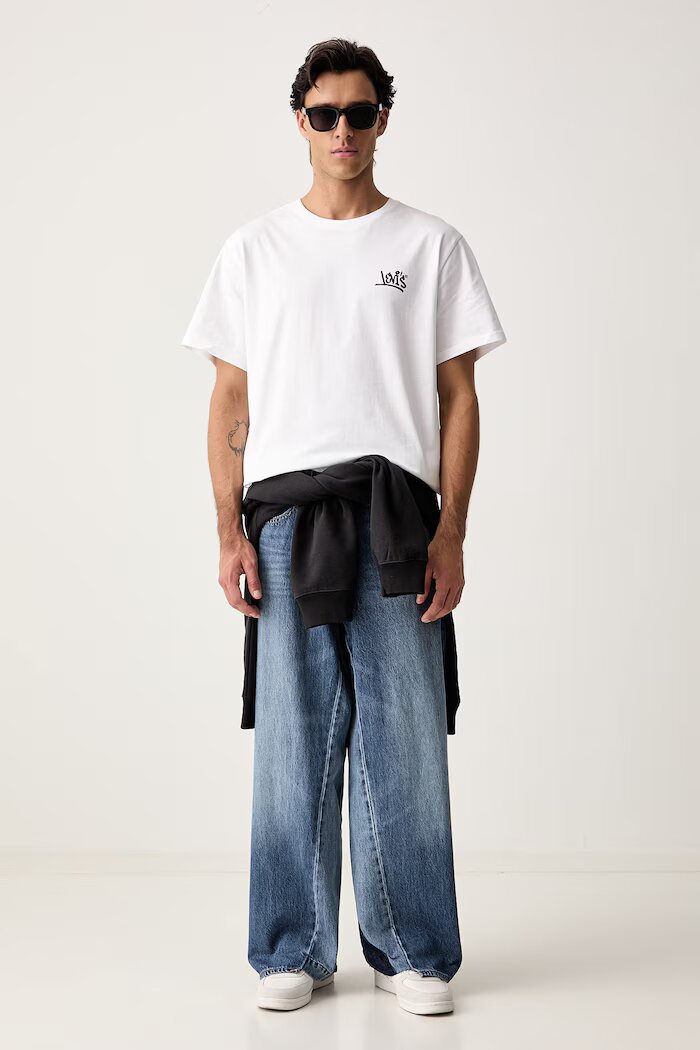 Levi's тениска мъжка от памук RELAXED FIT TEE бяла 16143-2627