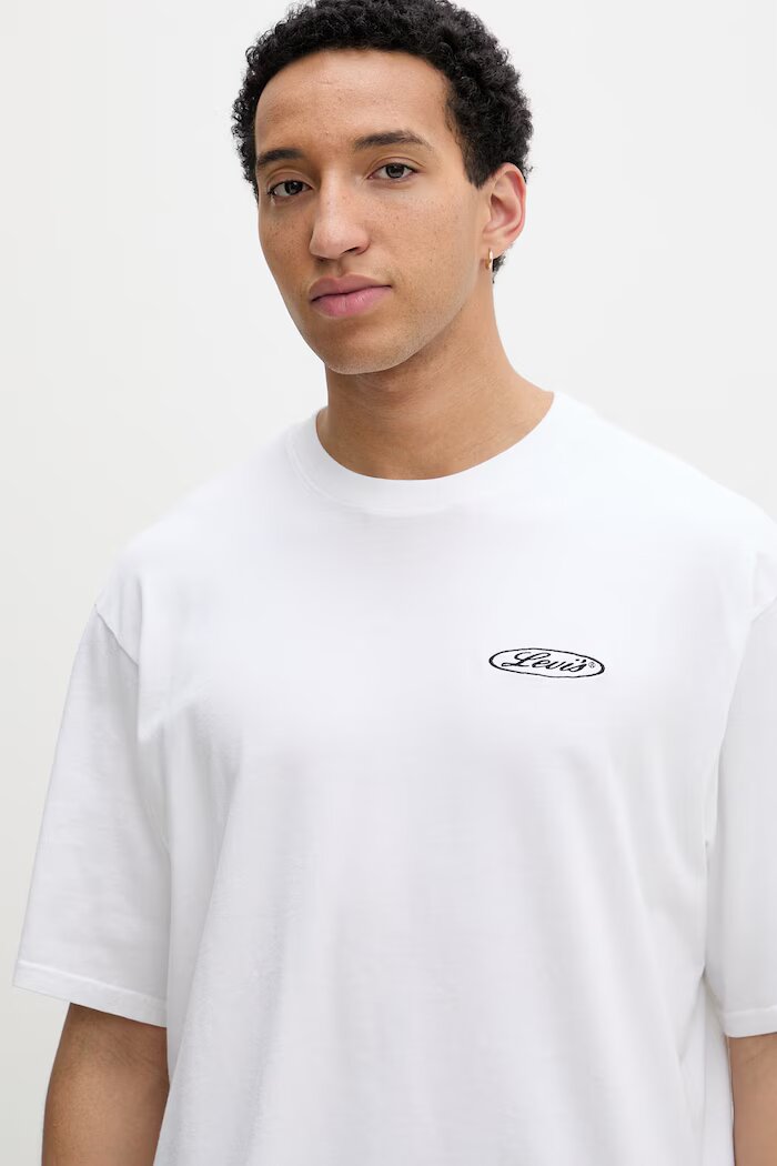 Levi's тениска мъжка памучна WW GR x WORKWEAR бяла 003XL