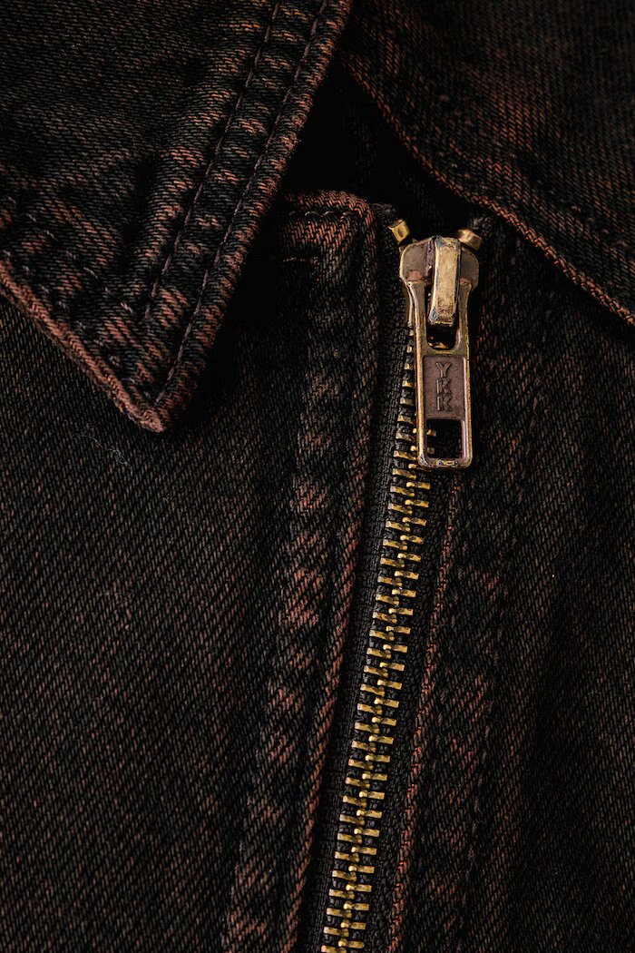 Levi's яке дамско от деним 80S BOMBER кафяво 0088X