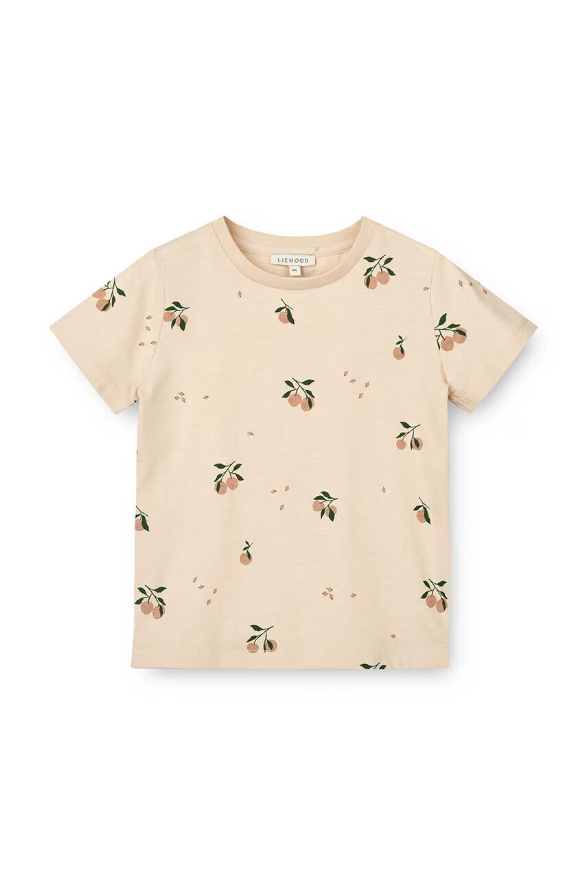 Liewood Бебешка памучна тениска Apia Baby Printed Shortsleeve T-shirt