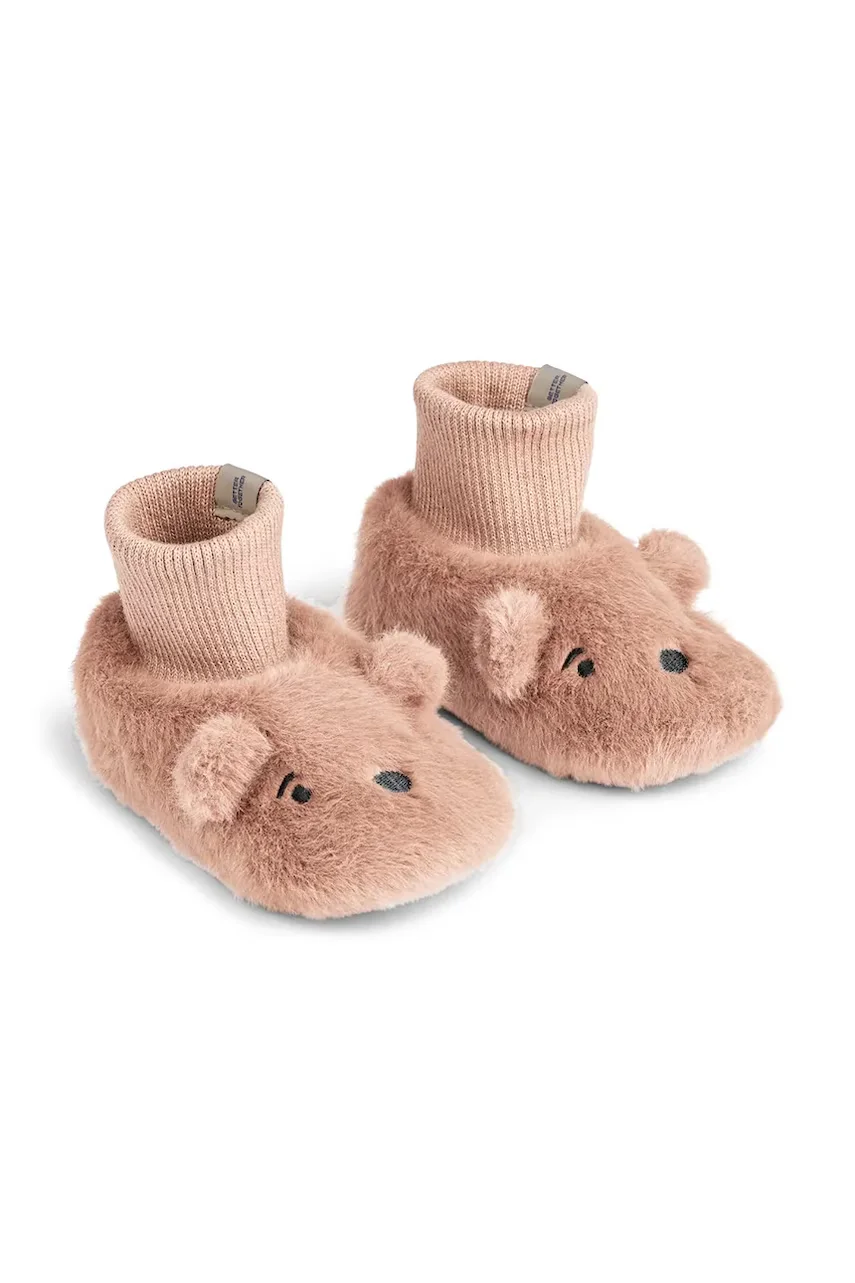 Liewood Бебешки обувки Beth Bear Plush Slipper