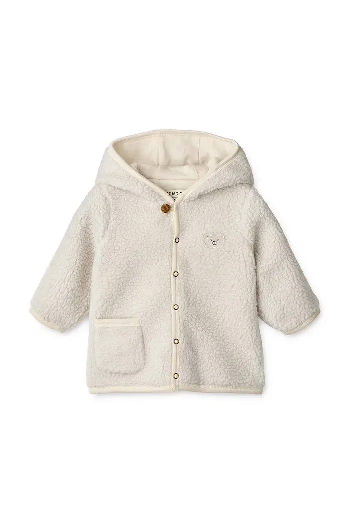 Liewood Бебешко яке Baylor Baby Jacket в бяло LW20801