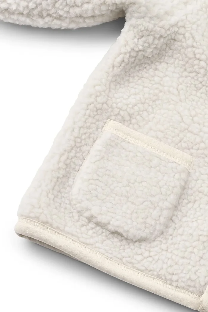 Liewood Бебешко яке Baylor Baby Jacket в бяло LW20801