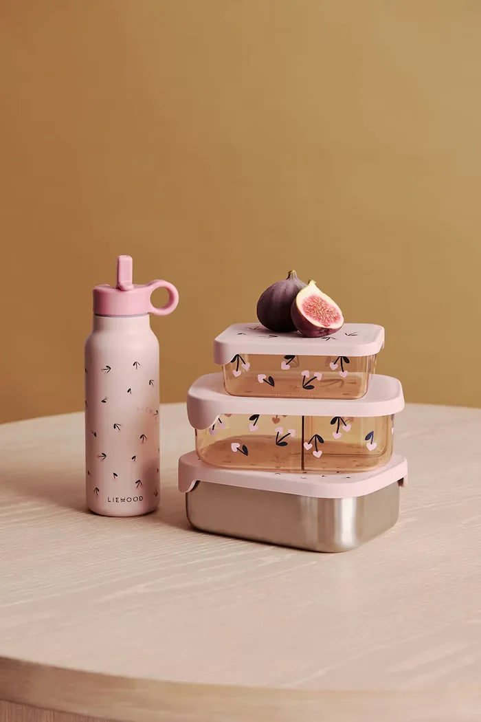 Liewood Бутилка за вода за деца Falk Water Bottle 350 ml розова LW19617
