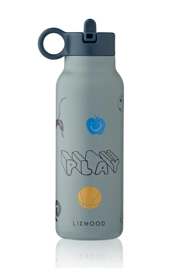 Liewood Бутилка за вода за деца Falk Water Bottle 350 ml тъмносиня LW19617
