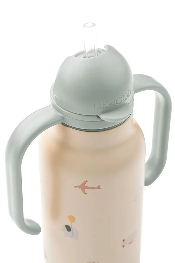 Liewood Бутилка за вода за деца Kimmie Water Bottle 250 ml бежова LW19618