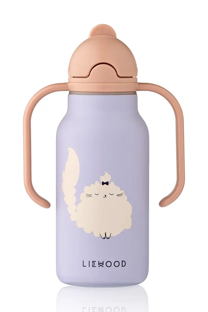 Liewood Бутилка за вода за деца Kimmie Water Bottle 250 ml виолетова LW19618