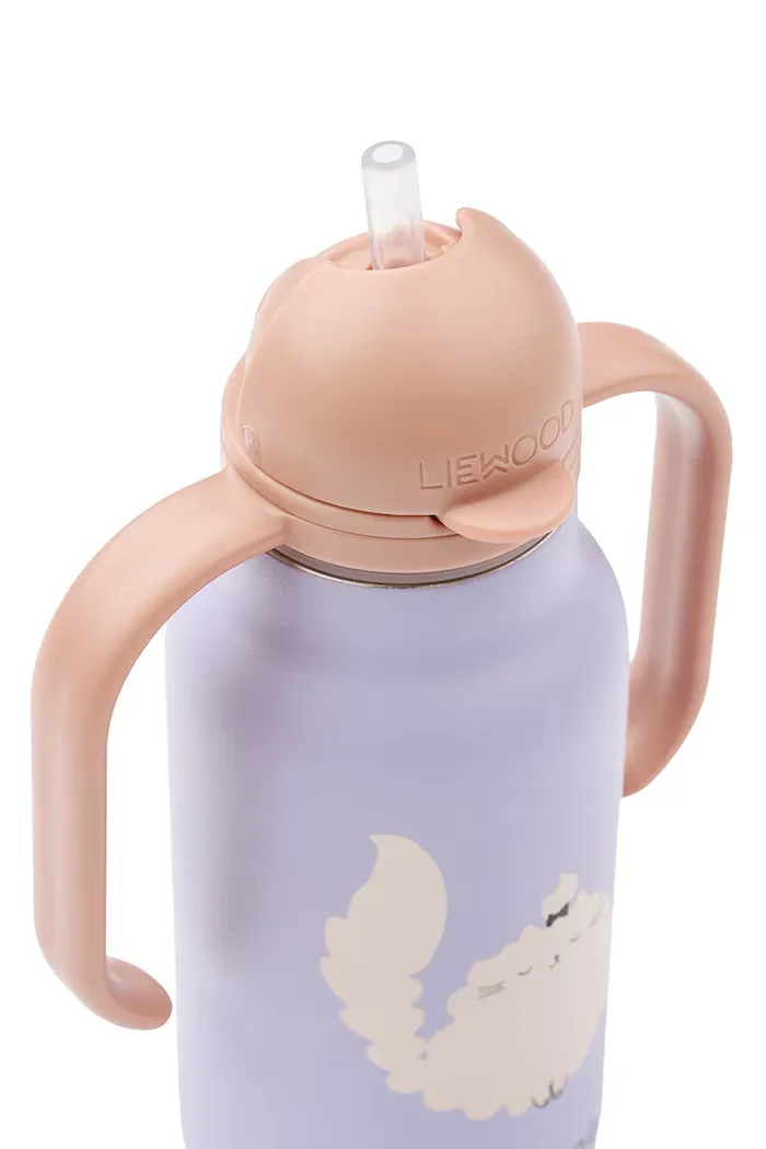 Liewood Бутилка за вода за деца Kimmie Water Bottle 250 ml виолетова LW19618