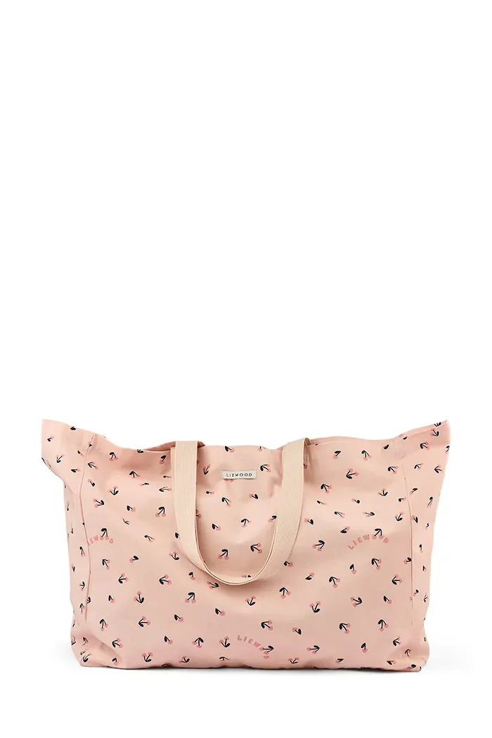 Liewood чанта tote за деца от памук Maxi Totebag розова LW14739